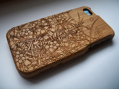 iPhone4 Bamboo Case
